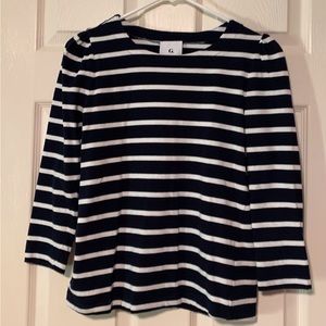 G. (Goop) Nautical Boat Neck Tee